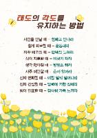 2025년 5월 명언(태도의각도를유지하는방법)